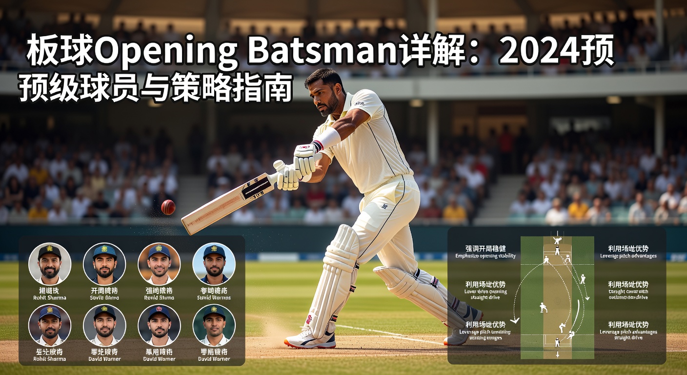 板球Opening Batsman详解2024顶级指南