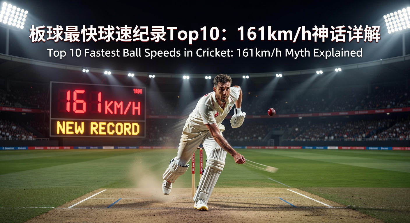板球最快球速纪录Top10：161km/h神话详解