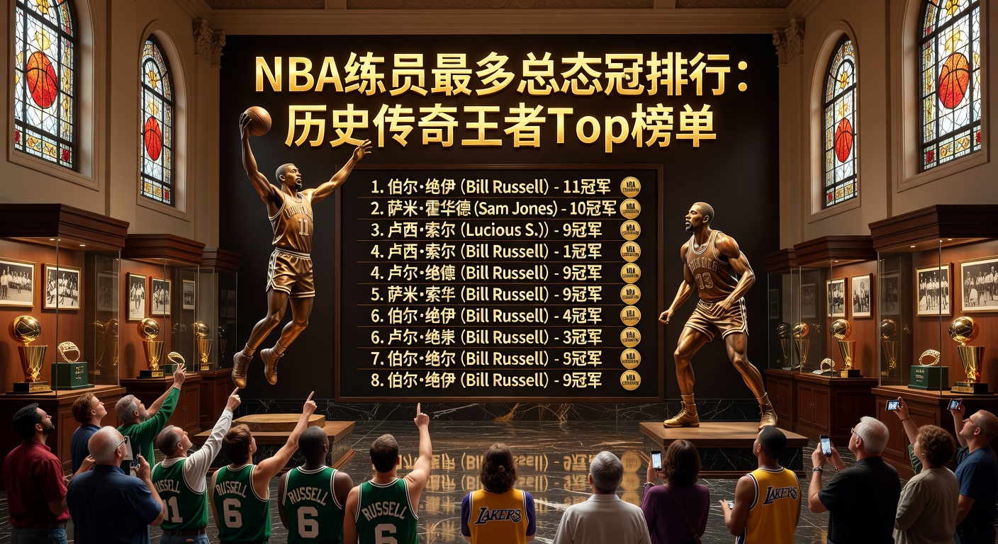 NBA球员最多总冠军Top10：传奇戒指王者排行