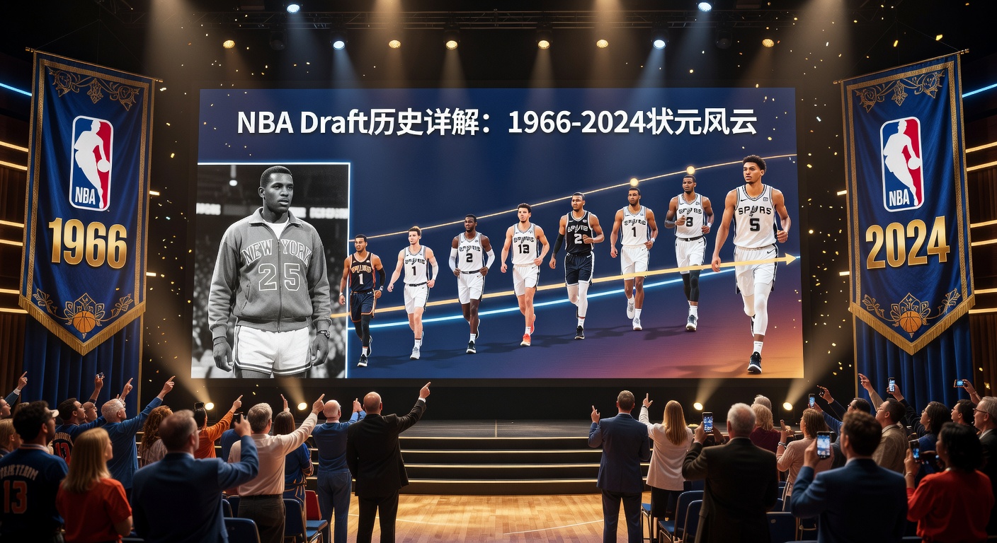 NBA Draft历史详解：1966-2024状元风云