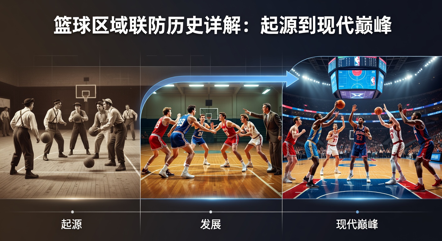 篮球区域联防历史详解：起源到现代巅峰