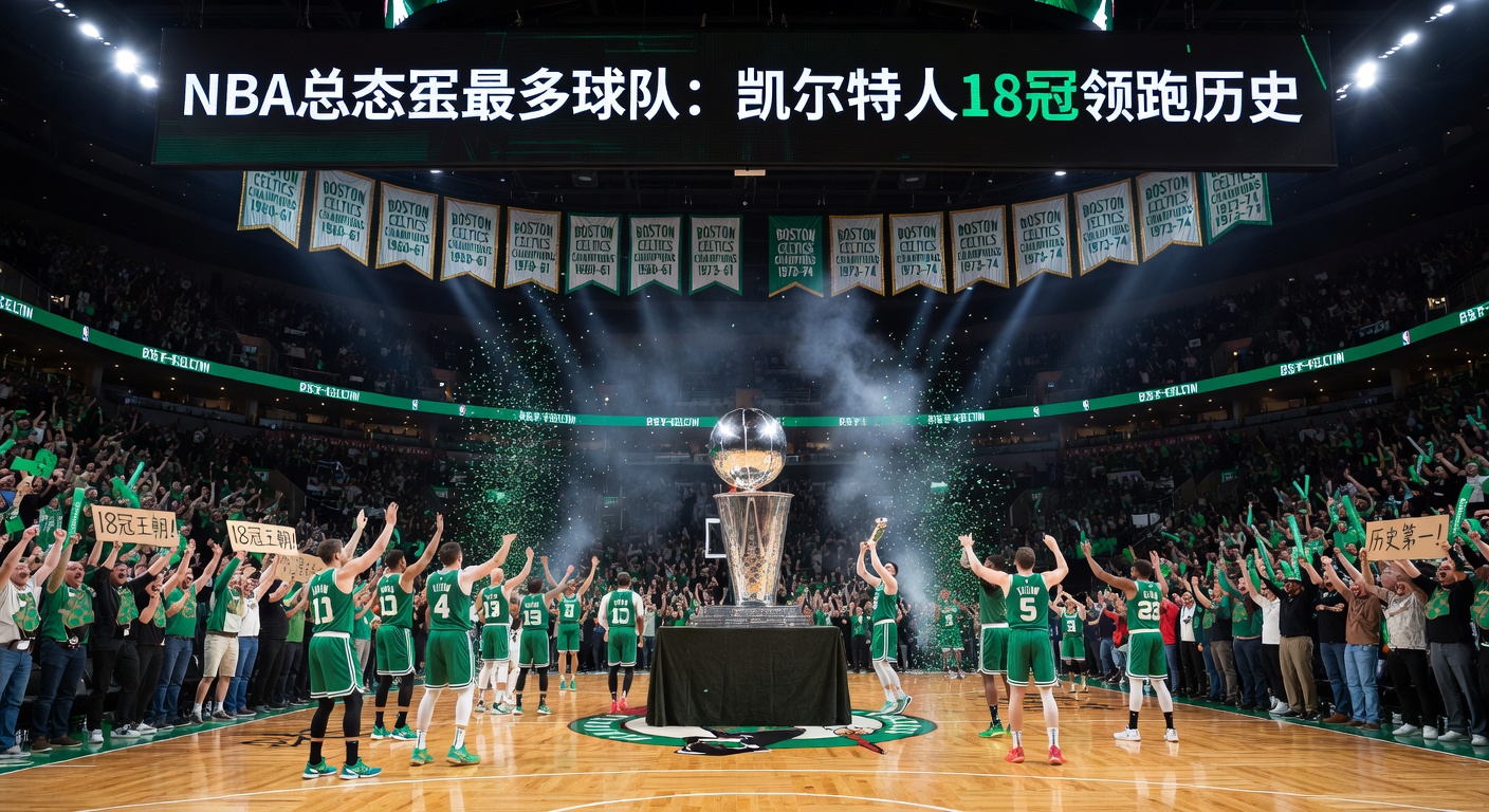 NBA总冠军最多球队：凯尔特人18冠领跑历史