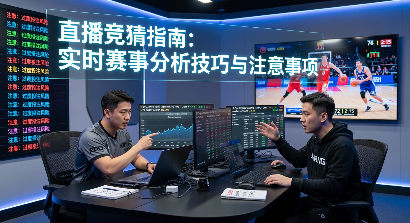 直播竞猜 Live Betting 指南：实时赛事分析技巧