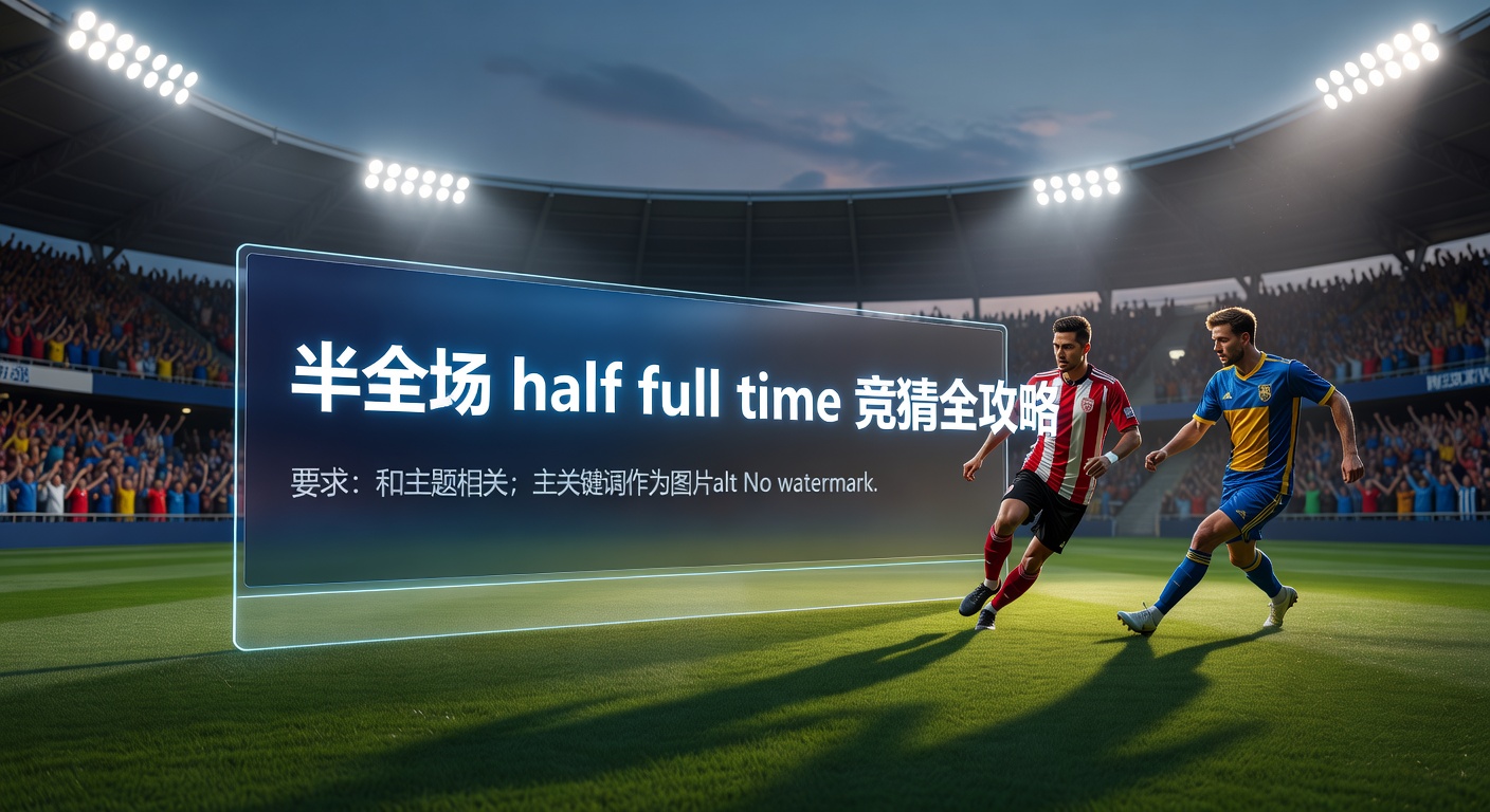 半全场 half full time 玩法详解与策略